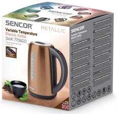 Sencor SWK 7706GD Vízforraló 1,7 L - arany Konyhai termékek - Vízforraló / teafőző - 364646