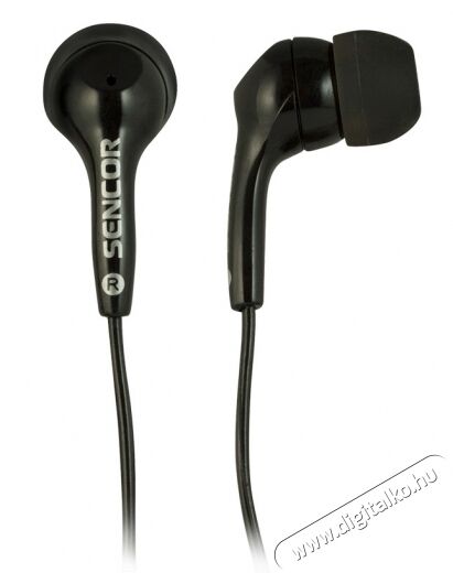 Sencor SEP 120 Fülhallgató - fekete Audio-Video / Hifi / Multimédia - Fül és Fejhallgatók - Fülhallgató - 278229