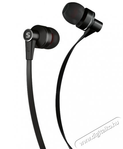 Sencor SEP 300 fülhallgató - fekete Audio-Video / Hifi / Multimédia - Fül és Fejhallgatók - Fülhallgató - 310361