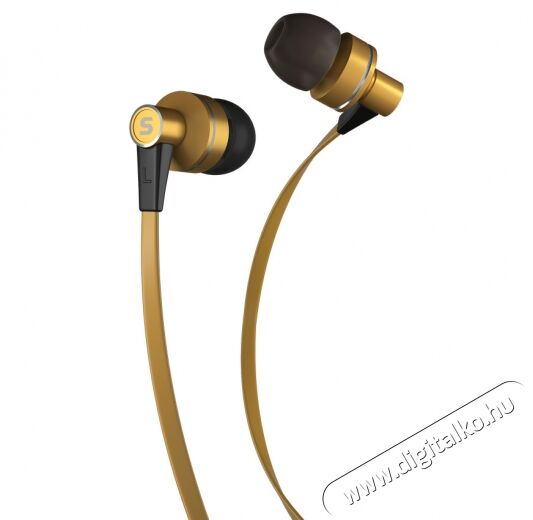 Sencor SEP 300 fülhallgató - arany Audio-Video / Hifi / Multimédia - Fül és Fejhallgatók - Fülhallgató - 310371