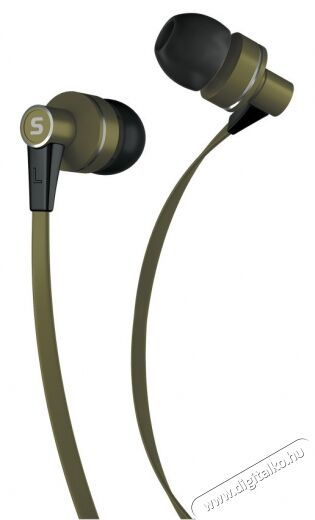 Sencor SEP 300 fülhallgató - khaki Audio-Video / Hifi / Multimédia - Fül és Fejhallgatók - Fülhallgató - 310373
