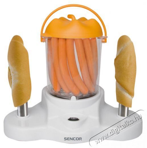 Sencor SHM 4220 Hot Dog készítő tojásfőző kiegészítővel Konyhai termékek - Konyhai kisgép (sütés / főzés / hűtés / ételkészítés) - Konyhai különlegesség - 260770