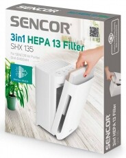 Sencor SHX 135 HEPA 13 filter SHA 6400WH Szépségápolás / Egészség - Légtisztító / párásító / párátlanító - Kiegészítő - 364612