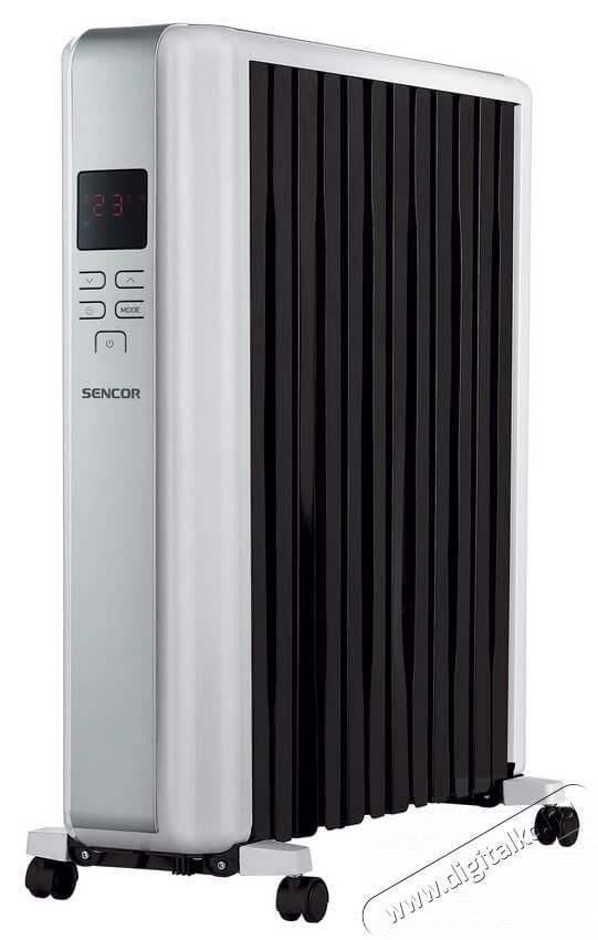Sencor SOH 8112WH Elektromos Olajradiátor - fehér Háztartás / Otthon / Kültér - Fűtés - Olajradiátor - 346061