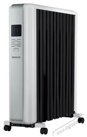 Sencor SOH 8112WH Elektromos Olajradiátor - fehér Háztartás / Otthon / Kültér - Fűtés - Olajradiátor - 346061