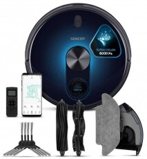 Sencor SRV 9550BK Robotporszívó Háztartás / Otthon / Kültér - Porszívó / takarítógép - Robotporszívó - 364615