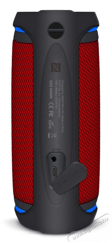 Sencor SSS 6400N Sirius bluetooth hangszóró - piros Audio-Video / Hifi / Multimédia - Hordozható, vezeték nélküli / bluetooth hangsugárzó - Hordozható, vezeték nélküli / bluetooth hangsugárzó - 346086