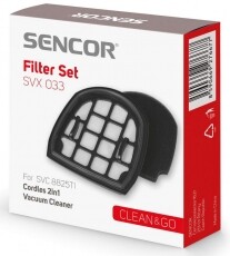Sencor SVX 033 Szűrő készlet porszívóhoz (SVC 8825TI) Háztartás / Otthon / Kültér - Porszívó / takarítógép - Szűrő - 361503
