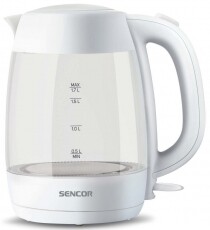 Sencor SWK 7300WH Üveg Vízforraló 1,7L Konyhai termékek - Vízforraló / teafőző - 364644
