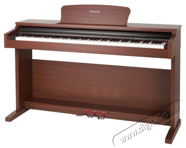 Sencor SDP 200 BR digitális zongora Audio-Video / Hifi / Multimédia - Hangszer - 336056
