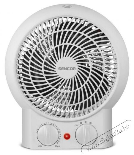 Sencor SFH 7020WH fűtőventilátor - fehér Háztartás / Otthon / Kültér - Fűtés - Fűtőventilátoros hősugárzó - 353628