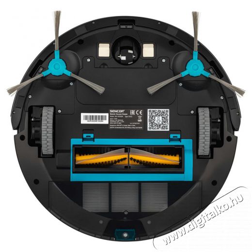 Sencor SRV 6250BK Robotporszívó - fekete Háztartás / Otthon / Kültér - Porszívó / takarítógép - Robotporszívó - 353319
