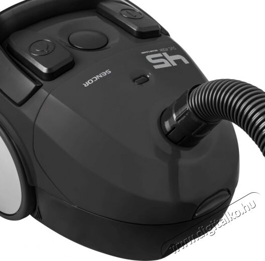 Sencor SVC 45BK-EUE3 porzsákos porszívó Háztartás / Otthon / Kültér - Porszívó / takarítógép - Porzsákos porszívó - 346097