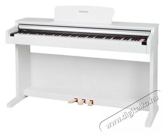 Sencor SDP 100 WH digitális zongora Audio-Video / Hifi / Multimédia - Hangszer - 336054