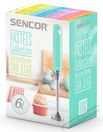 Sencor SHB 31GR botmixer Konyhai termékek - Konyhai kisgép (előkészítés / feldolgozás) - Botmixer - 296122