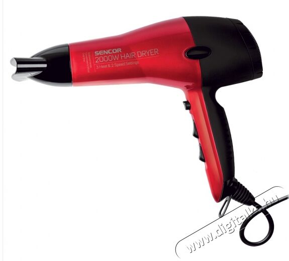 Sencor SHD6701RD hajszárító Szépségápolás / Egészség - Hajápolás - Hajszárító - 342568