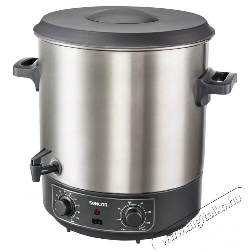 Sencor SPP 2200SS Elektromos főzőedény Konyhai termékek - Konyhai kisgép (sütés / főzés / hűtés / ételkészítés) - Légkeveréses főzőgép / elektromos kukta / multifunkciós sütő - 352028