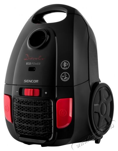 Sencor SVC 6001BK-EUE3 porzsákos porszívó Háztartás / Otthon / Kültér - Porszívó / takarítógép - Porzsákos porszívó - 342574