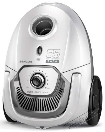 Sencor SVC 5500WH porszívó Háztartás / Otthon / Kültér - Porszívó / takarítógép - Porzsákos porszívó - 361499