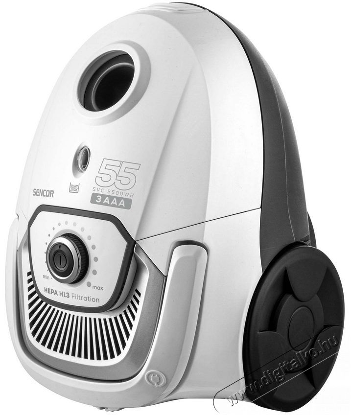 Sencor SVC 5500WH porszívó Háztartás / Otthon / Kültér - Porszívó / takarítógép - Porzsákos porszívó - 361499