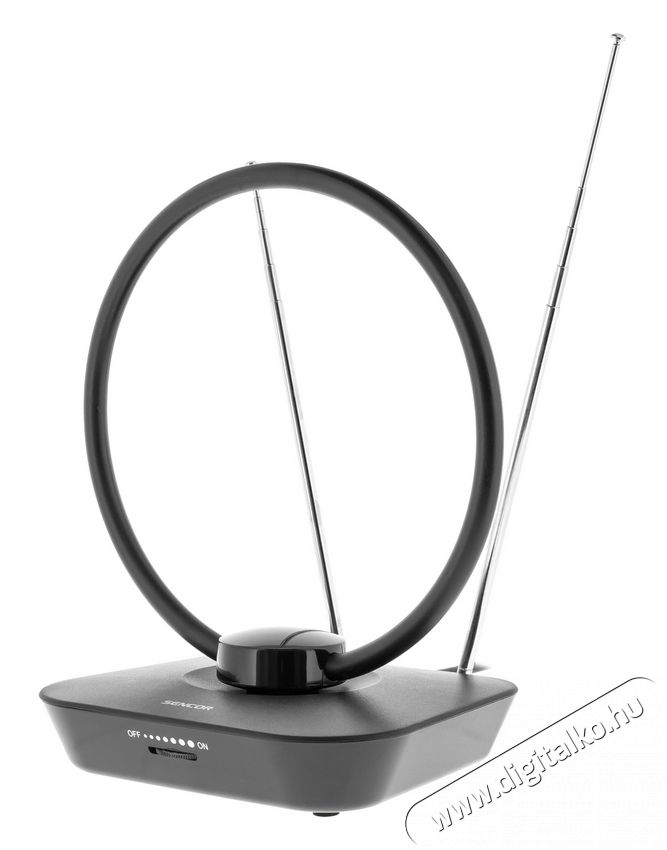 Sencor SDA-102 4G DVB-T beltéri antenna Tv kiegészítők - Antenna - Beltéri antenna - 350149