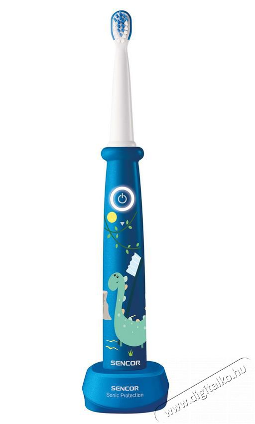 Sencor SOC 0910BL Elektromos gyermek fogkefe - kék Szépségápolás / Egészség - Száj / fog ápolás - Elektromos fogkefe - 352015