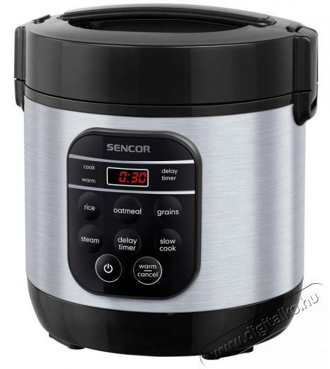 Sencor SRM 0650SS többfunkciós rizsfőző Konyhai termékek - Konyhai kisgép (sütés / főzés / hűtés / ételkészítés) - Rizsfőző - 353316