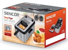 Sencor SFR 7200SS Fritőz Konyhai termékek - Konyhai kisgép (sütés / főzés / hűtés / ételkészítés) - Olajsütő - 364586