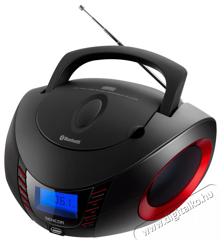 Sencor SPT3600BR CD-S RÁDIÓS MAGNÓ Újdonságok - Új termékek - 366822