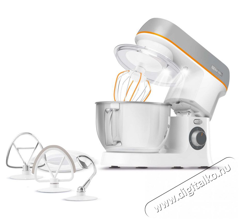 Sencor STM 3730SL-EUE3 Konyhai robotgép - ezüst Konyhai termékek - Konyhai kisgép (előkészítés / feldolgozás) - Konyhai robotgép - 353664