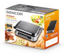 Sencor SBG 6030SS intelligens kontaktgrill Konyhai termékek - Konyhai kisgép (sütés / főzés / hűtés / ételkészítés) - Kontakt grill sütő / sütőlap - 342540