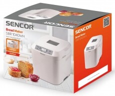 Sencor SBR 1040WH Kenyérsütő - fehér Konyhai termékek - Konyhai kisgép (sütés / főzés / hűtés / ételkészítés) - Kenyérsütő - 364566
