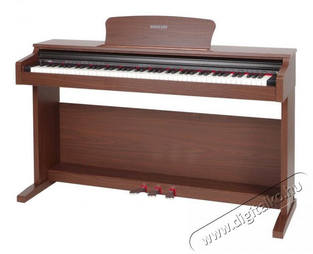 Sencor SDP 100 BR digitális zongora Audio-Video / Hifi / Multimédia - Hangszer - 336052