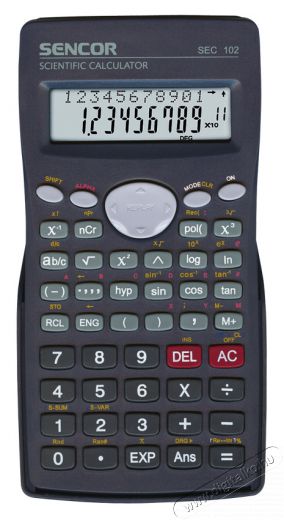 Sencor SEC 102 Számológép Iroda és számítástechnika - Számológép - Tudományos - 261051