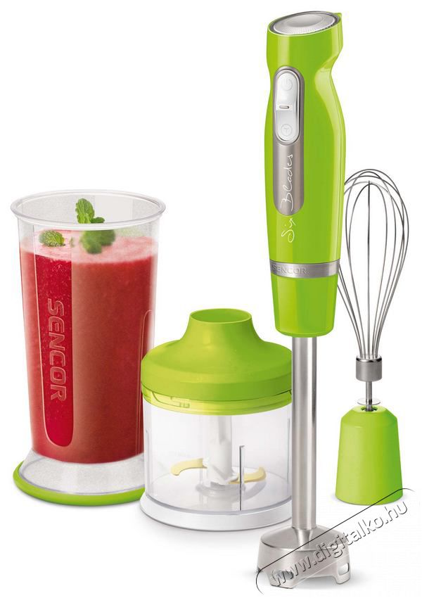 Sencor SHB 4461GR-EUE3 Botmixer szett Konyhai termékek - Konyhai kisgép (előkészítés / feldolgozás) - Botmixer - 364596