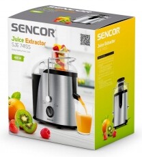 Sencor SJE 741SS gyümölcscentrifuga Konyhai termékek - Konyhai kisgép (előkészítés / feldolgozás) - Gyümölcs centrifuga / prés - 297396