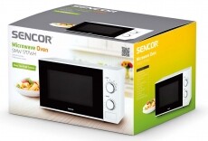 Sencor SMW 1717WH mikrohullámú sütő Konyhai termékek - Mikrohullámú sütő - Mikrohullámú sütő (szabadonálló) - 310075