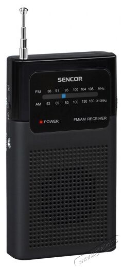 Sencor SRD 1100 B hordozható rádió Audio-Video / Hifi / Multimédia - Rádió / órás rádió - Hordozható, zseb-, táska rádió - 330776