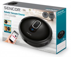 Sencor SRV 6250BK Robotporszívó - fekete Háztartás / Otthon / Kültér - Porszívó / takarítógép - Robotporszívó - 353319