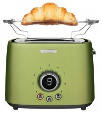 Sencor STS 6050GG kenyérpirító - zöld Konyhai termékek - Konyhai kisgép (sütés / főzés / hűtés / ételkészítés) - Kenyérpirító - 336109