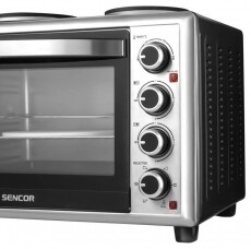 Sencor SEO 3628SS elektromos mini sütő főzőlappal Konyhai termékek - Sütő-főzőlap, tűzhely (szabadonálló) - Mini sütő / mini grill / mini konyha - 342116