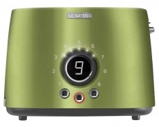 Sencor STS 6050GG kenyérpirító - zöld Konyhai termékek - Konyhai kisgép (sütés / főzés / hűtés / ételkészítés) - Kenyérpirító - 336109