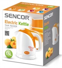 Sencor SWK 1503OR Vízforraló - fehér/narancs Konyhai termékek - Vízforraló / teafőző - 260729