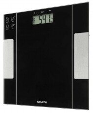 Sencor SBS 5050BK digitális személymérleg - fekete Szépségápolás / Egészség - Mérleg - Személy mérleg - 336077