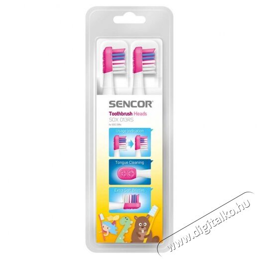Sencor SOX 013RS Pót fogkefefej 2db (SOC 091X) Szépségápolás / Egészség - Száj / fog ápolás - Kiegészítő - 352024