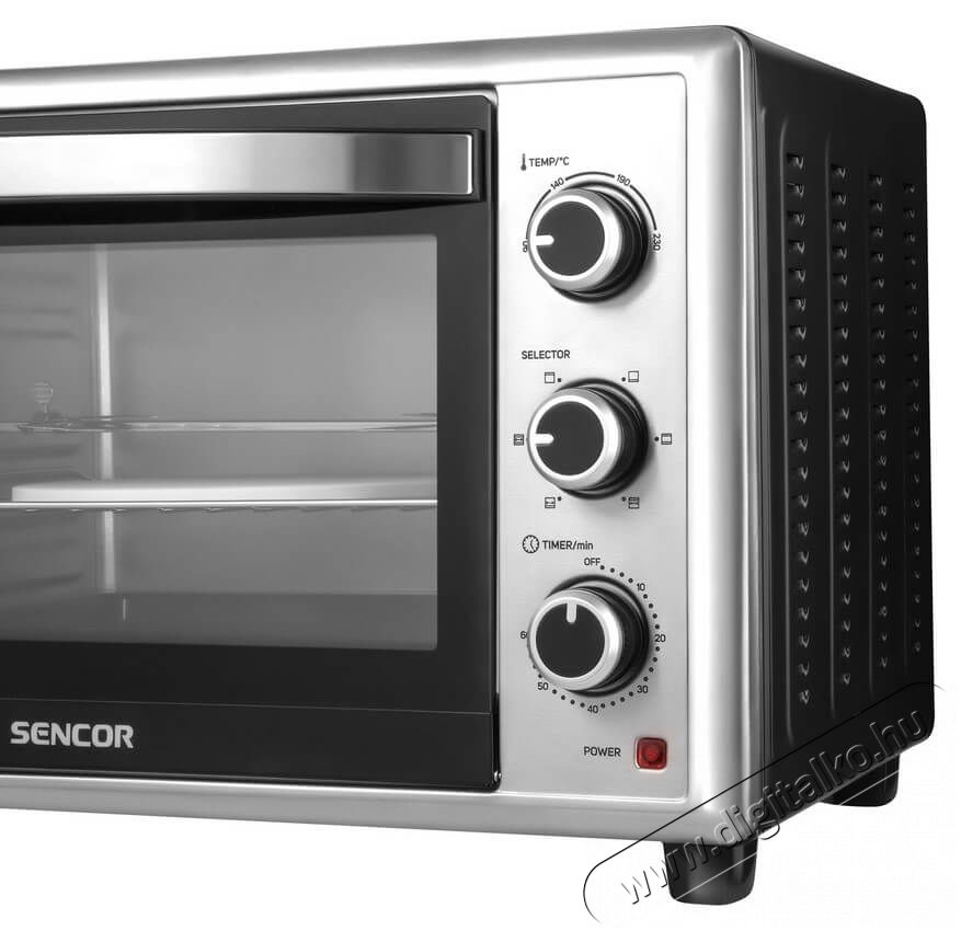 Sencor SEO 3610SS Elektromos sütő Konyhai termékek - Sütő-főzőlap, tűzhely (szabadonálló) - Mini sütő / mini grill / mini konyha - 342115