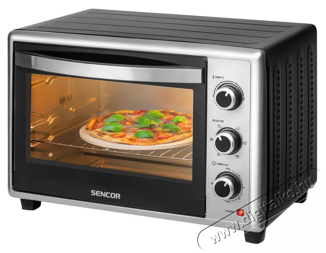 Sencor SEO 3610SS Elektromos sütő Konyhai termékek - Sütő-főzőlap, tűzhely (szabadonálló) - Mini sütő / mini grill / mini konyha - 342115