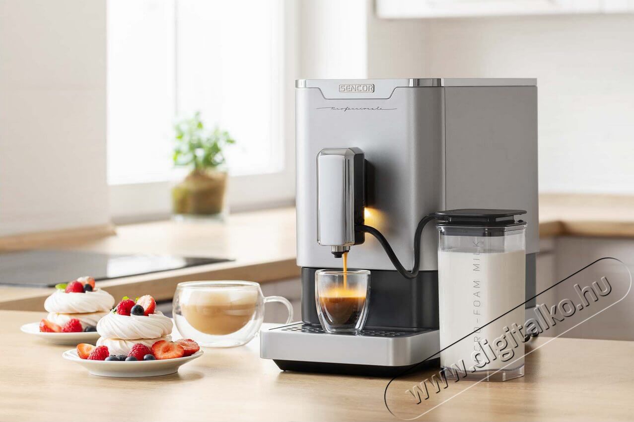 Sencor SES 9200CH Automata Kávéfőző Konyhai termékek - Kávéfőző / kávéörlő / kiegészítő - Automata kávéfőző - 364580