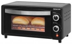Sencor SEO 0910BK elektromos mini sütő Konyhai termékek - Sütő-főzőlap, tűzhely (szabadonálló) - Mini sütő / mini grill / mini konyha - 342111