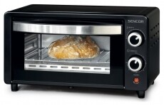 Sencor SEO 0910BK elektromos mini sütő Konyhai termékek - Sütő-főzőlap, tűzhely (szabadonálló) - Mini sütő / mini grill / mini konyha - 342111